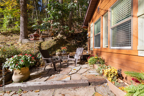 Fototapeta Naklejka Na Ścianę i Meble -  porch patio outdoor space