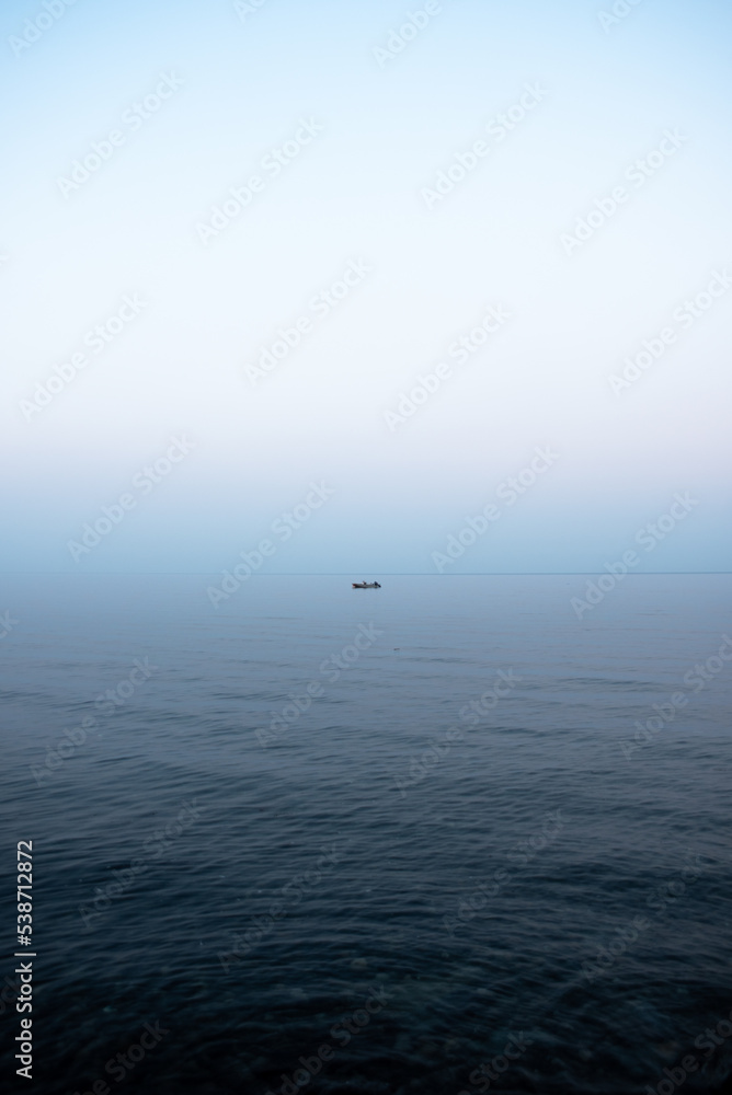 boat on the ocean
