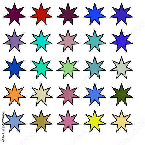 seamless star pattern