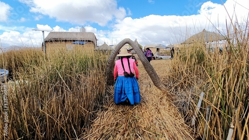 Fényképezés Urus, Peru