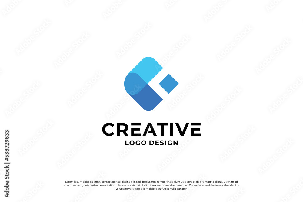 Letter C logo design template. Creative initial letters C logo design symbol. Letter C logo design template. Creative initial letters C logo design symbol.