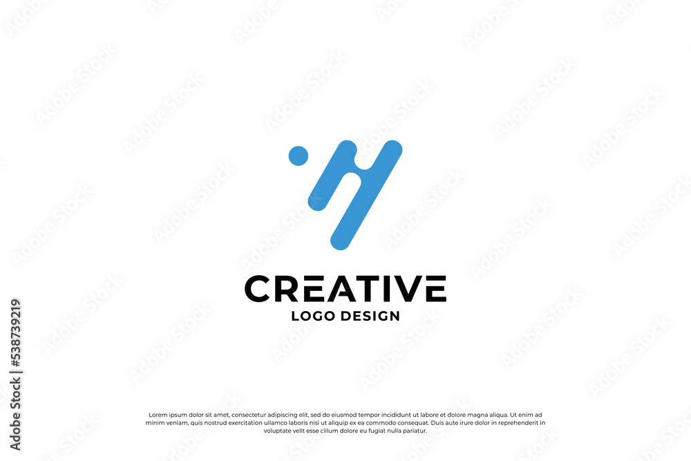 Letter v logo design template. Initial letters v. Creative v symbol. Letter v logo design template. Initial letters v. Creative v symbol.