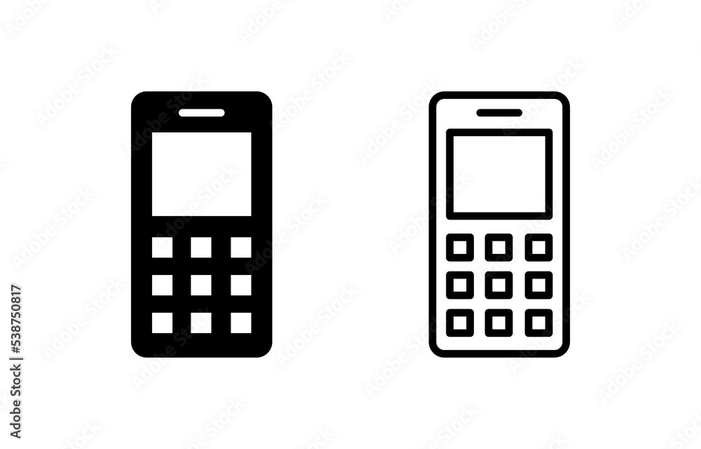 Phone icon vector for web and mobile app. Call sign and symbol. telephone symbol Phone icon vector for web and mobile app. Call sign and symbol. telephone symbol