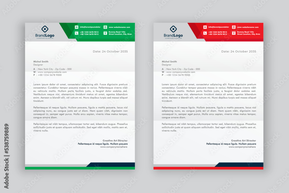 business corporate letterhead design template business corporate letterhead design template
