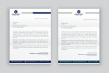 business corporate letterhead design template	