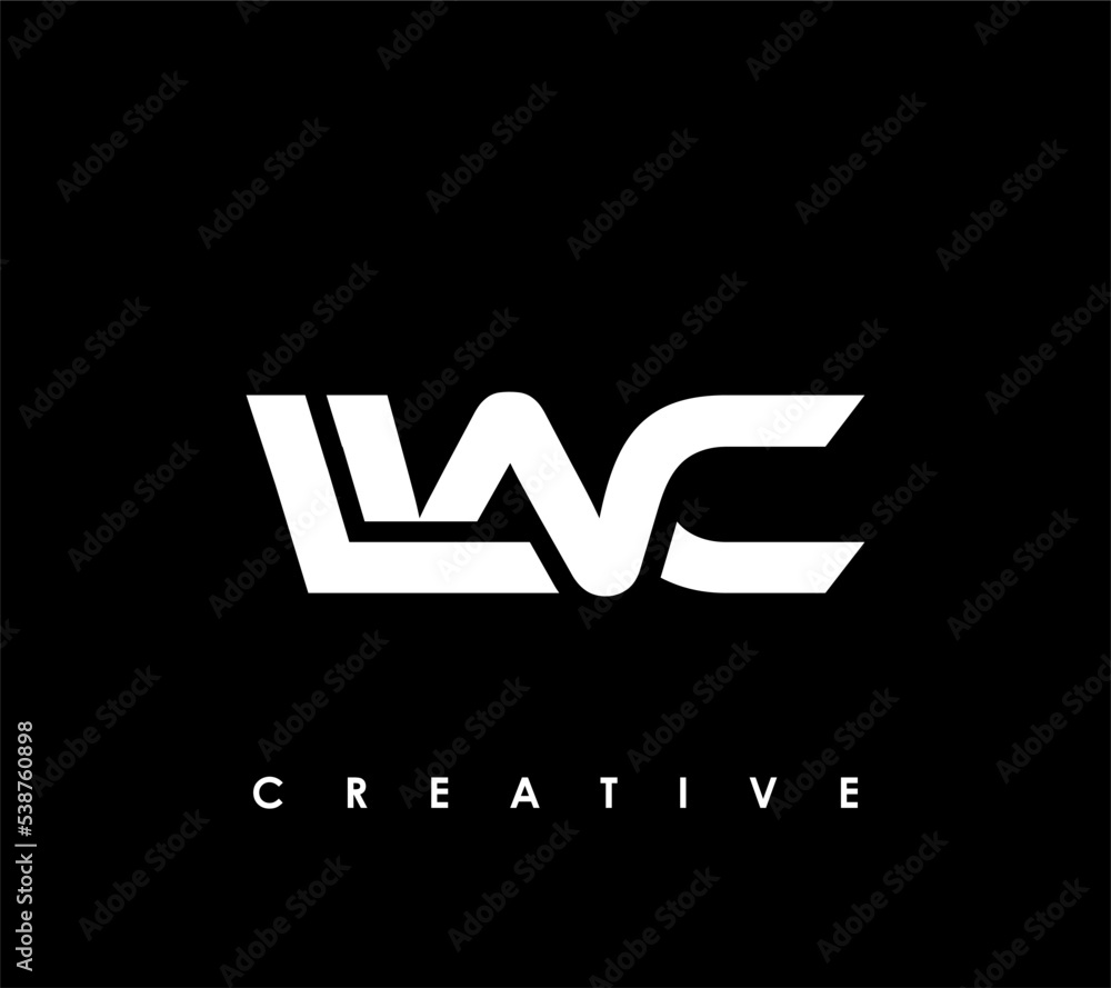 LWC Letter Initial Logo Design Template Vector Illustration LWC Letter Initial Logo Design Template Vector Illustration