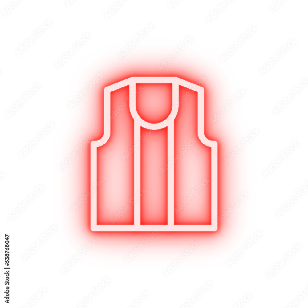 Tanktop t-shirt Italy neon icon Tanktop t-shirt Italy neon icon