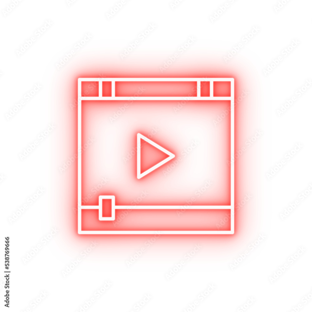 learning technology online e learning neon icon learning technology online e learning neon icon