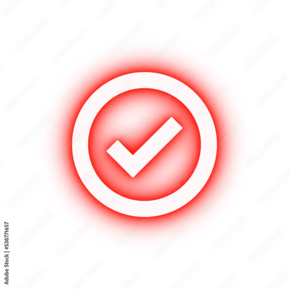 check neon icon check neon icon