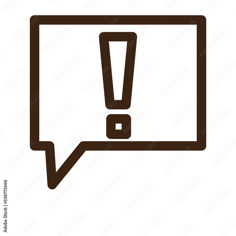 notify warning outline icon notify warning outline icon