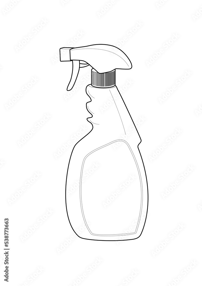 Spray bottle cleaner Spray bottle cleaner