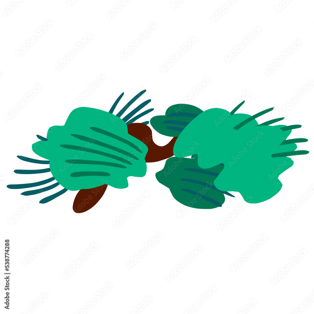 Obraz premium branch with leaves