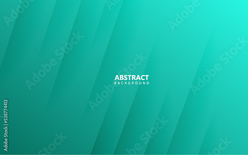 Abstract gradient paper green turquoise color background