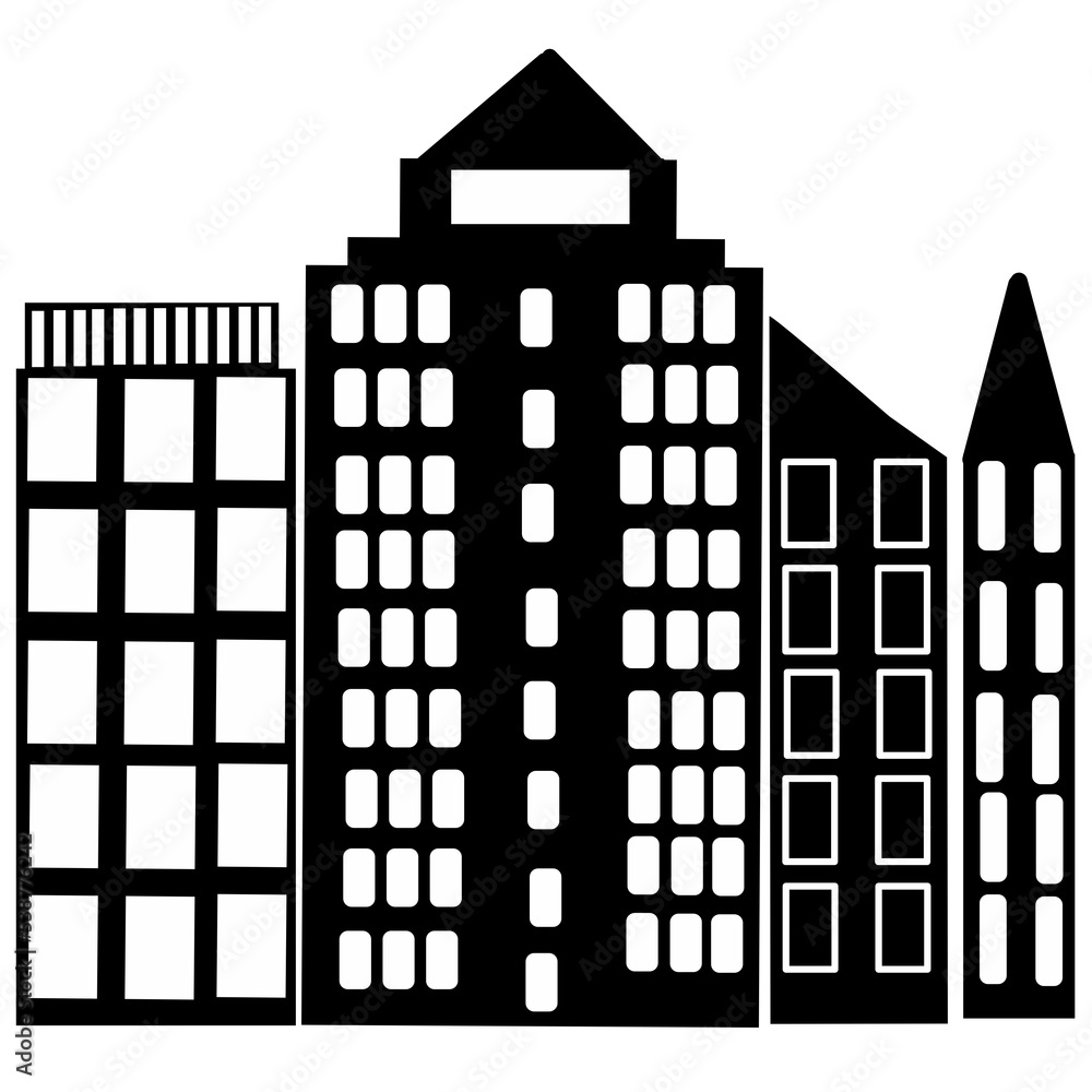 Obraz premium City Silhouette