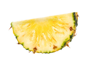 pineapple font view isolated on transparent png