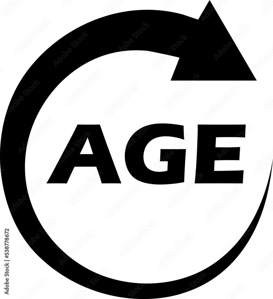 Age icon design. vector illustration.eps Age icon design. vector illustration.eps