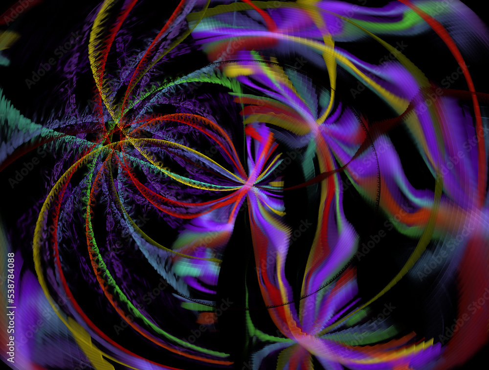 Fototapeta premium Imaginatory fractal abstract background Image