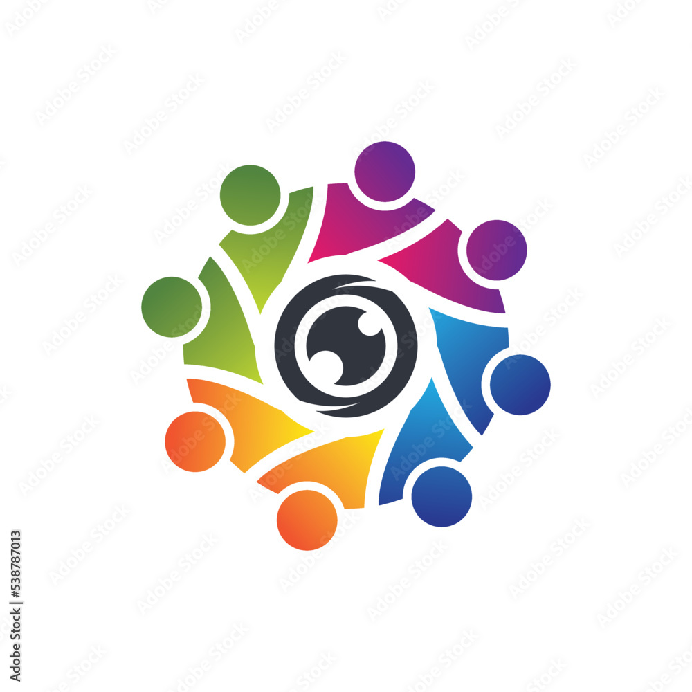 Camera icon vector logo design Camera icon vector logo design