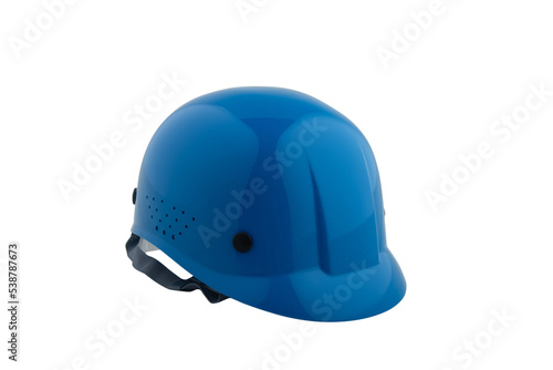 Safety helmet on isolated transparent background