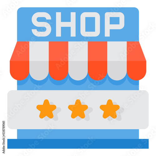 shop flat icon
