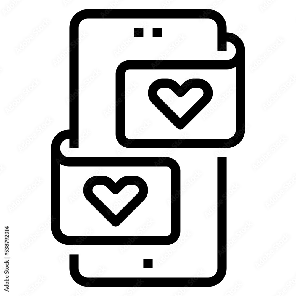 Love Outline icon Love Outline icon