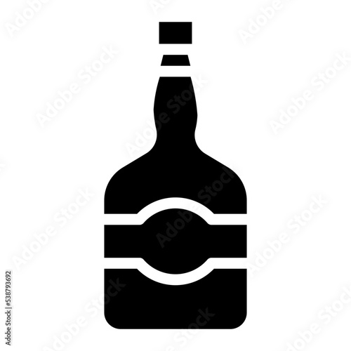 bottle glyph icon