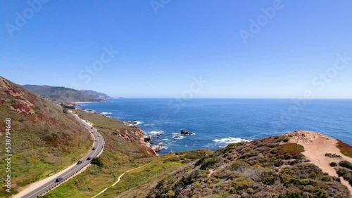 Big Sur Pacific Coast Highway 1 PCH1 Aerial Drone 4K Coverage photo