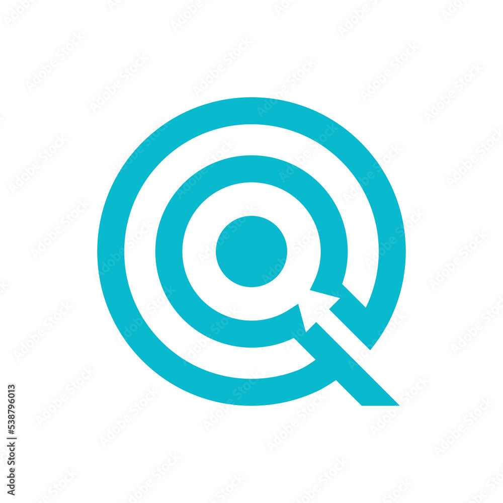 Q tech logo design. Technology logo design Q tech logo design. Technology logo design