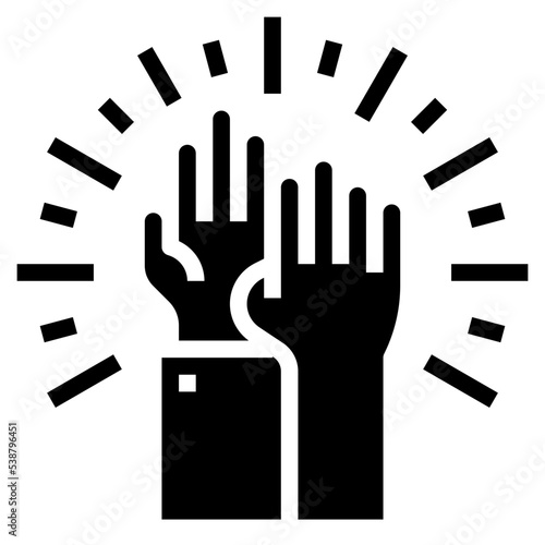 trust glyph icon
