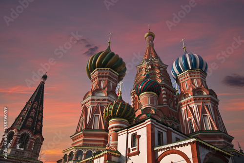 St Basil Cathedral  moscow russia photo