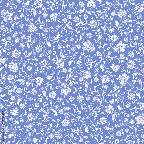 Beautiful and seamless chintz pattern,
