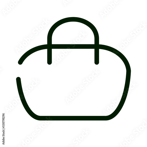 bag line icon