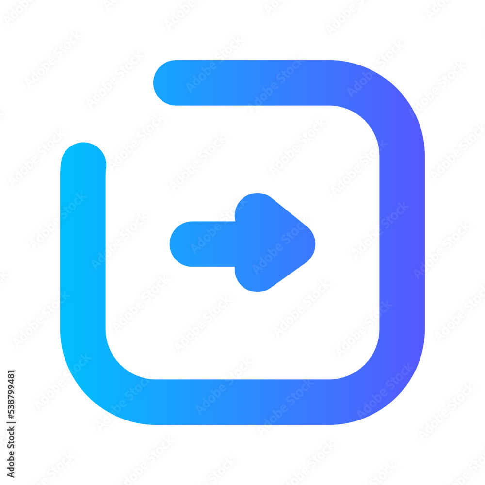 pointer gradient icon pointer gradient icon