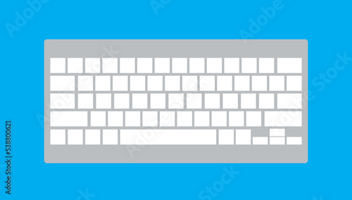 Computer Keyboard vector design.