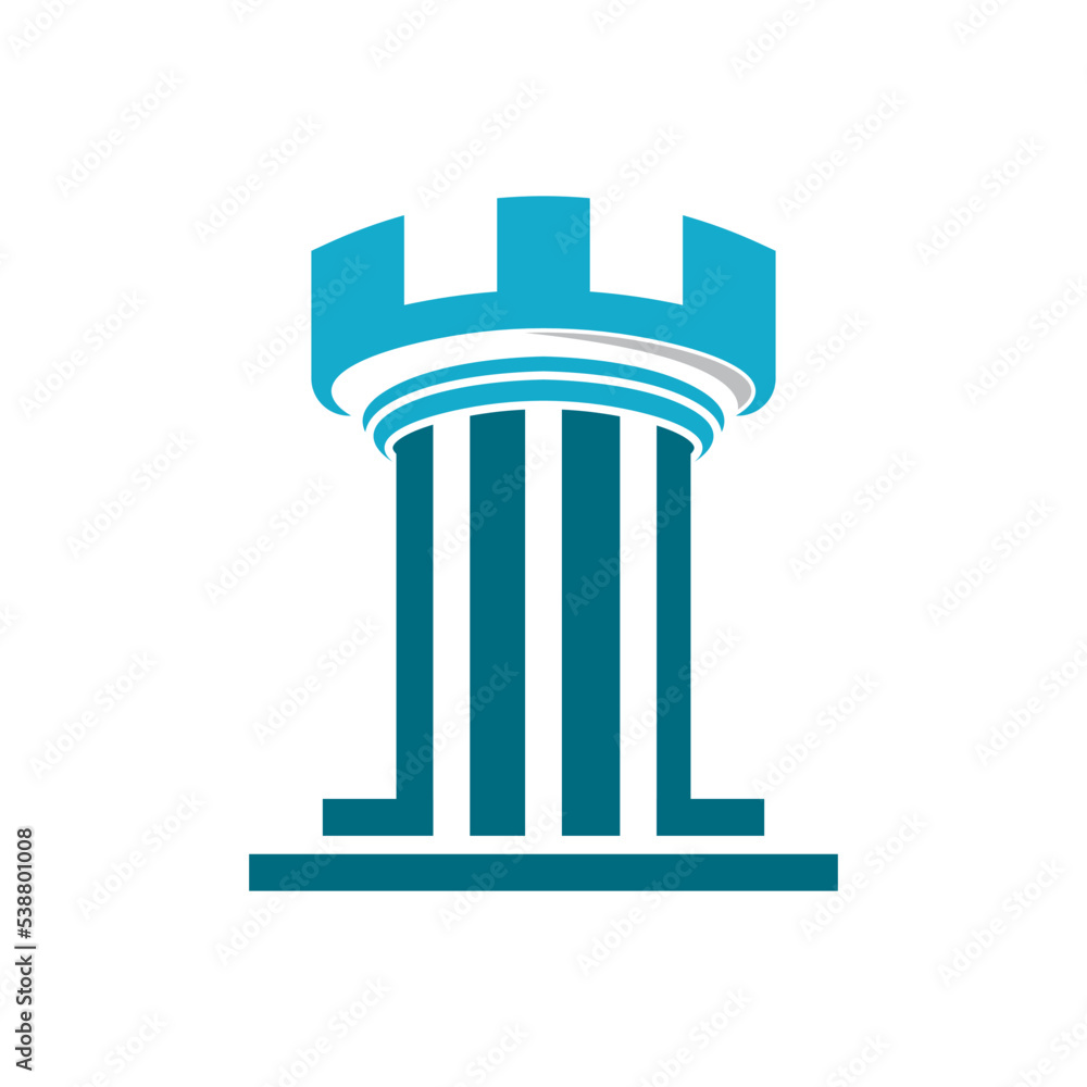 Column logo template vector icon design Column logo template vector icon design
