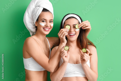 Beautiful young women with ...