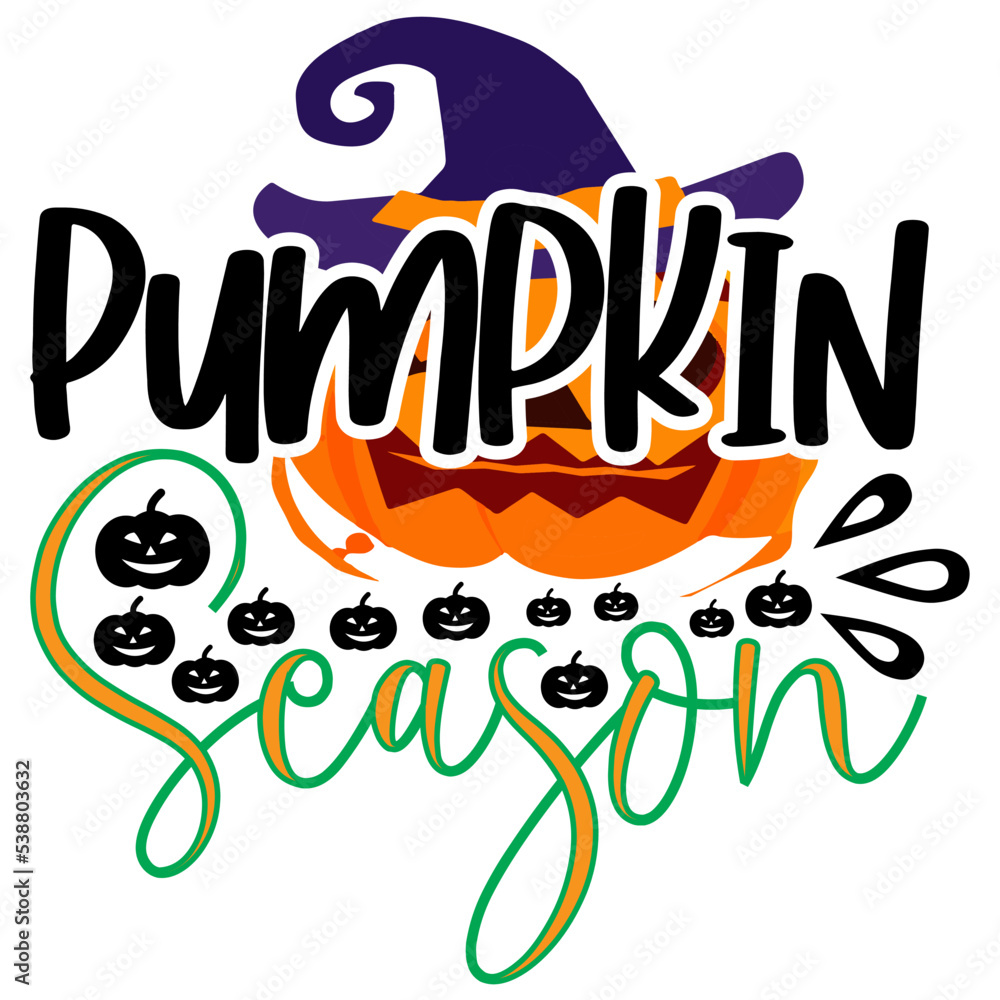 Pumpkin Season, Halloween Pumpkin SVG Design