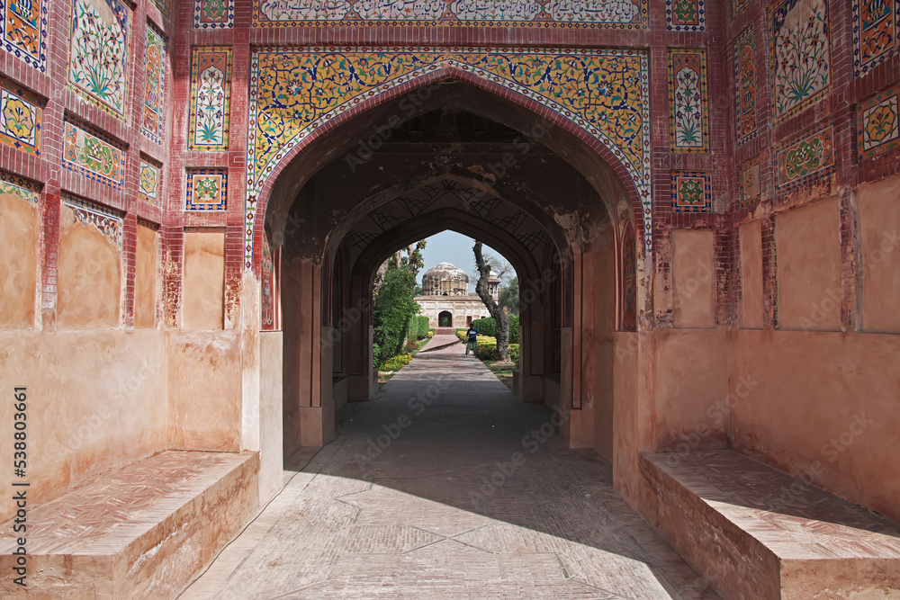 Tomb of Dai Anga in Lahore, Punjab province, Pakistan