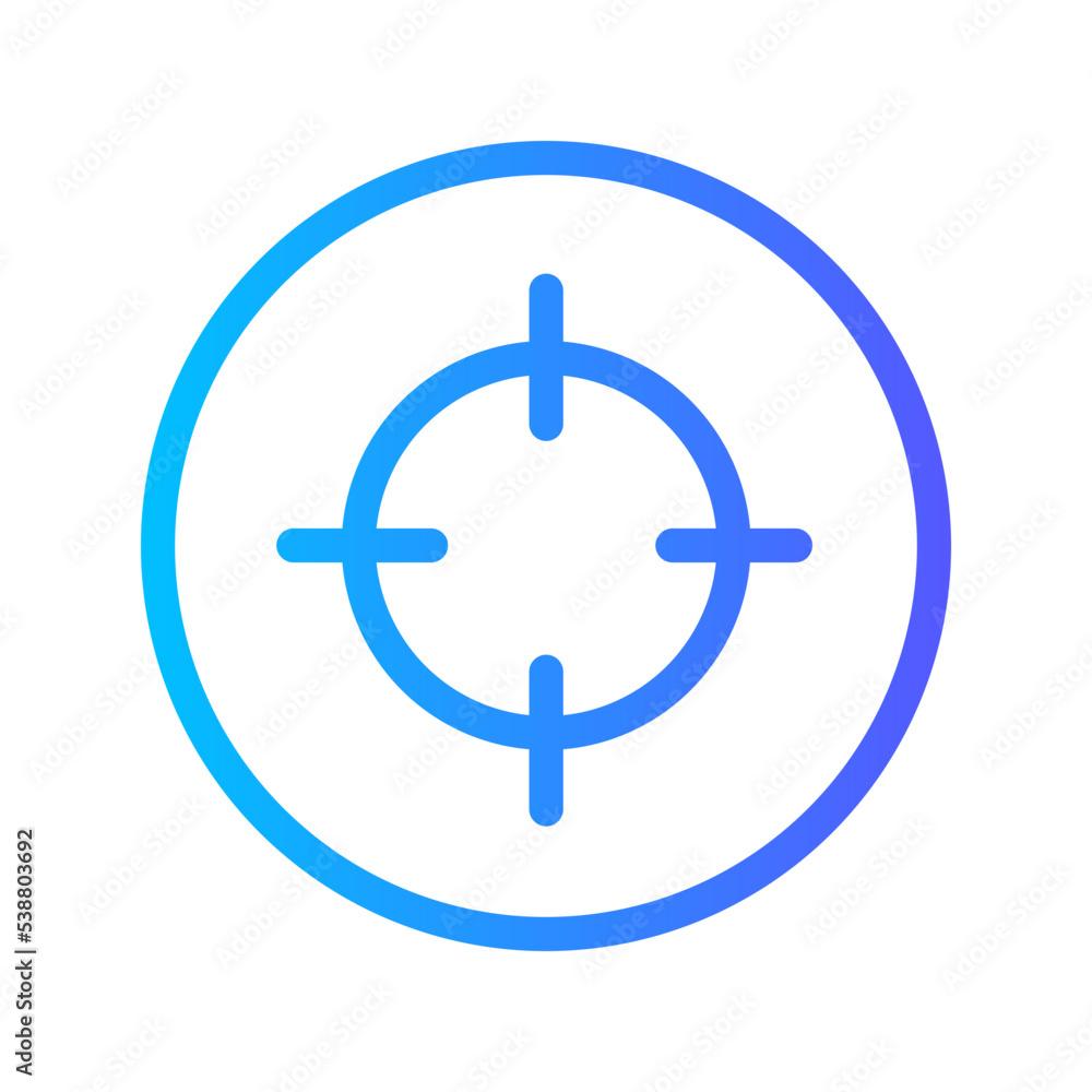 calibration gradient icon calibration gradient icon