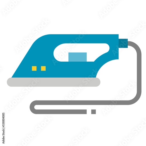 Iron flat icon