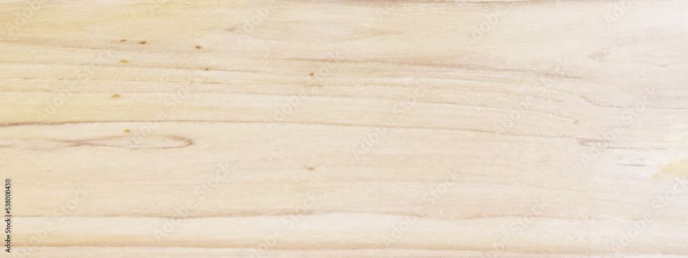Fototapeta premium Old brown soft light wood planks with natural texture, wooden panel background. Top view of vintage wooden. Wood texture natural wood background.