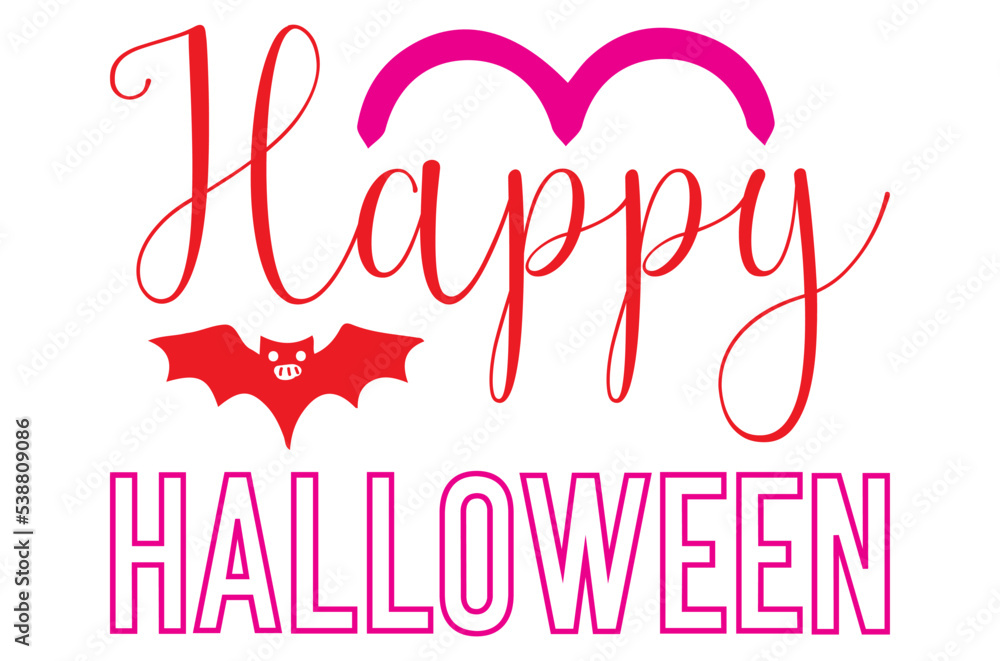 Happy Halloween 1, Halloween Pumpkin SVG Design, T-Shirt Design, SVG Bundle