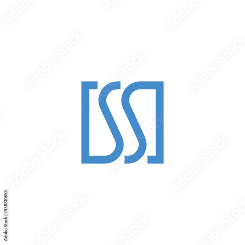 letter s with square