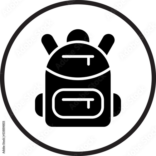 Bagpack Icon Style