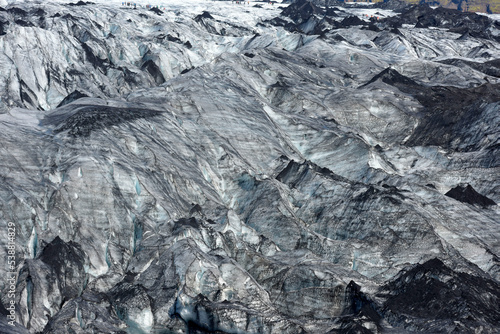 Glacier Solheimajökull near SKogar. © Tobias Seeliger