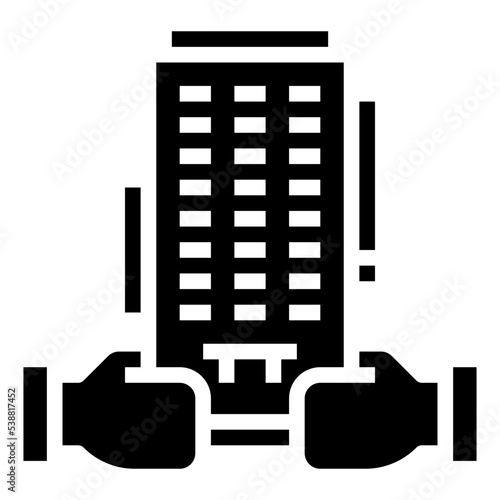 shareholder glyph icon
