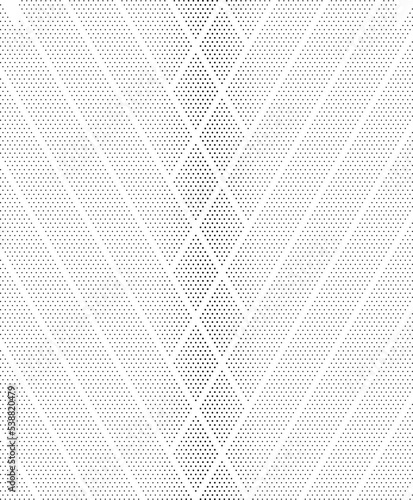 Car seat punching pattern