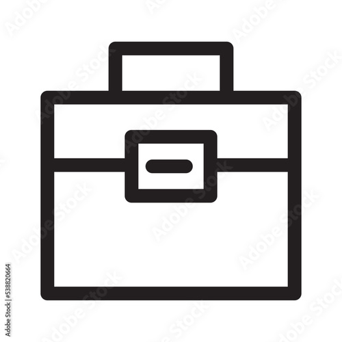bag briefcase case office portfolio icon