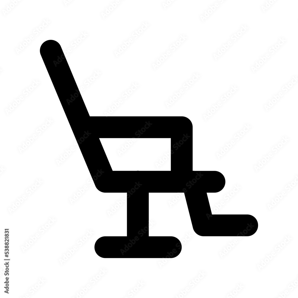 Dentist Chair Vector Icon Dentist Chair Vector Icon