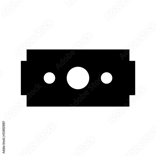 Razor Blade Vector Icon
